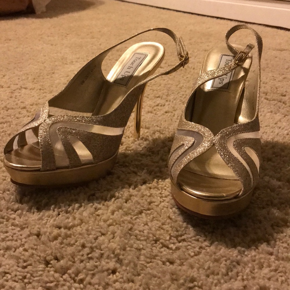 Touch Ups brand high-heeled shoes